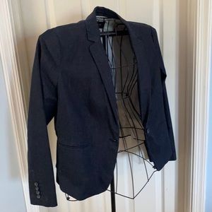 Ann Taylor denim casual blazer
